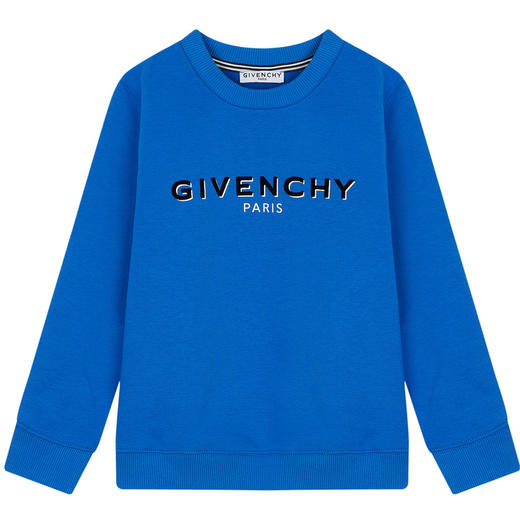 GIVENCHY 纪梵希 童装 字母印花圆领套头卫衣 H25273 商品图0