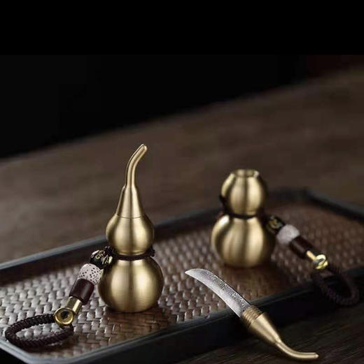 葫芦大马士革小刀 商品图0