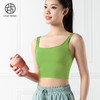 跃牌【禅语梵心系列】双肩带聚拢运动瑜伽服速干撞色线假两件瑜伽短裤F2150（可拆胸垫）+F2160 商品缩略图2