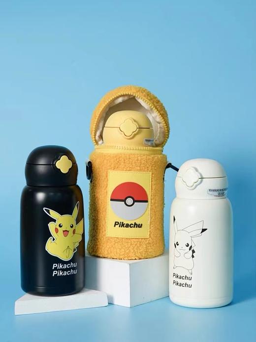 杯具熊 &宝可梦联名系列经典皮卡丘 容量630ML四叶草儿童保温壶 商品图8