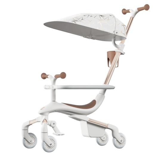 【下架不用】Delama德拉玛溜娃神器W1多功能儿童滑步车婴儿车骑行二合一遛娃儿童平衡车滑板车 商品图3