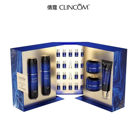 妆字号 倩蔻 小分子焕颜紧致套盒（洁面乳+精华水+精粹乳+紧致霜） 效期20270101 商品图3