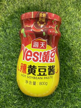 海天黄豆酱辣味800g