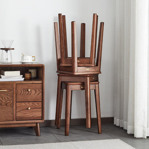 初心| 实木厚实方凳加厚款免安装 商品图5