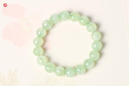 葡萄石手串【晴色】，珠径11mm 商品图0