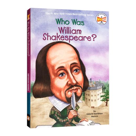 英文原版 Who Was William Shakespeare? 谁是威廉 莎士比亚？ 英文版 进口英语原版书籍 商品图1