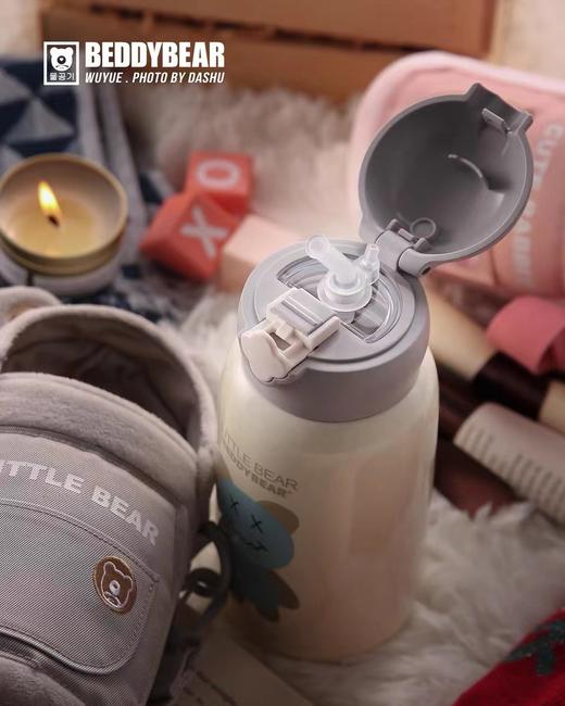 杯具熊四叶草儿童保温壶 商品图3