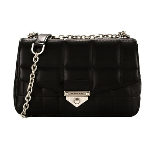 MICHAEL KORS 迈克高仕 女士皮革单肩斜挎包手拿包链条包 30F0S1SL3L 商品图0