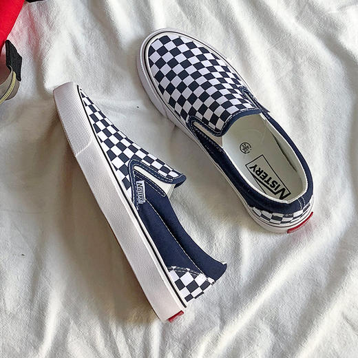 【YW】无忧购韩版ulzzang百搭情侣棋盘格子休闲鞋MIS-64(截单后7-10天发货)25年清仓捡漏 商品图6