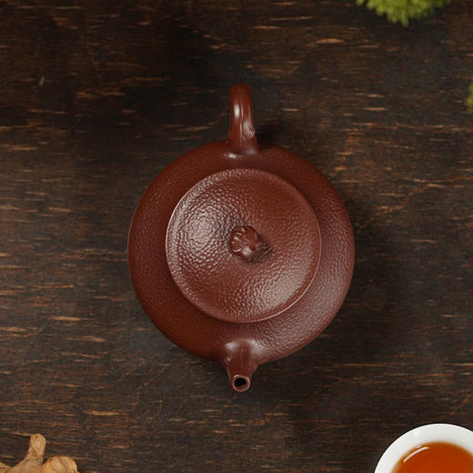 龙德堂陶艺《捶金·四大名园系列之拙政园》原矿紫朱泥 150cc 库存请咨询客服 商品图2