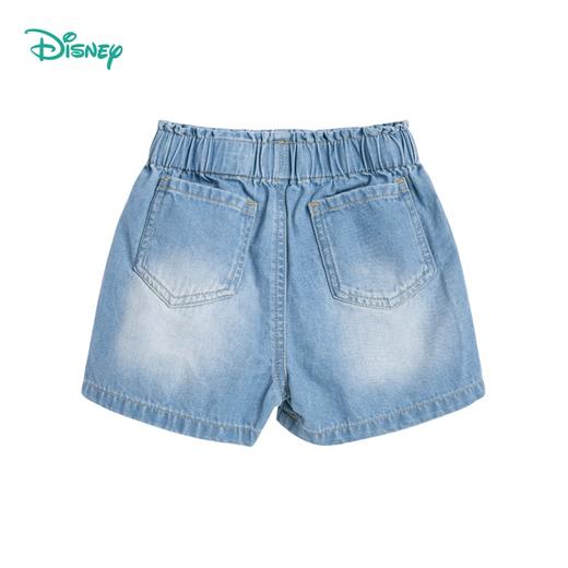 【商场同款】迪士尼童装女童牛仔短裤柔软舒适夏季新品中大童宝宝米妮蓝色短裤 商品图4