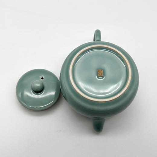 尚唐丨觅青壶 尚粉 弟窑 龙泉青瓷 165ml 12.5*8cm 商品图5