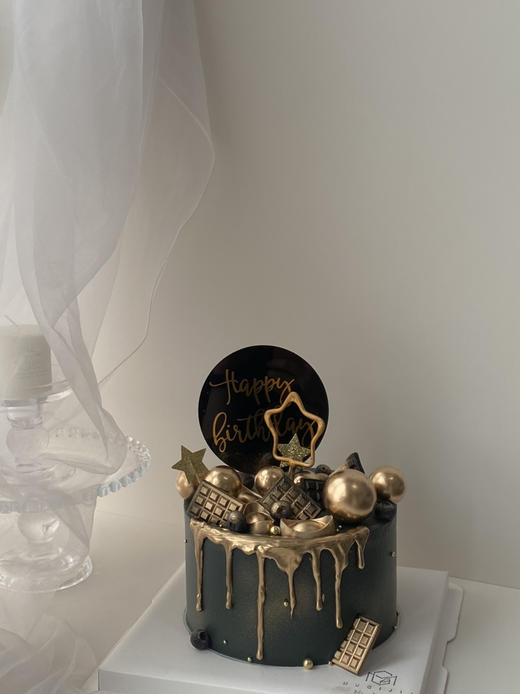 男士黑金蛋糕 商品图1