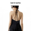 lost in echo设计师品牌抽绳褶皱可调节挂脖上衣背心 商品缩略图2