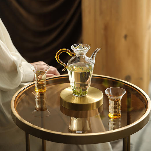 禾器晶彩·君悦套组进口高硼硅耐热玻璃茶杯高档茶具 商品图1