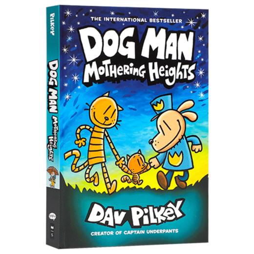 神探狗狗的冒险10 英文原版 Dog Man 10 Mothering Heights 内裤超人作家 Dav Pilkey 儿童英语幽默桥梁漫画故事书 英文版进口书籍 商品图3