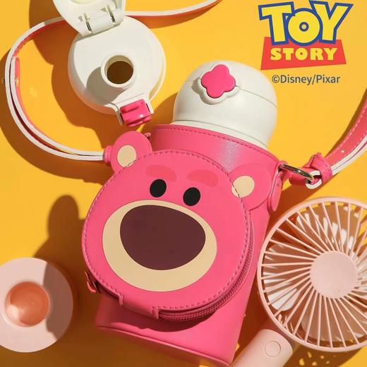 杯具熊四叶草儿童保温壶(特写草莓熊） 商品图0