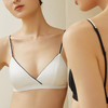 金三塔双面桑蚕丝美背透气真丝针织时尚三角杯无钢圈内衣文胸    NZFDA301 商品缩略图2