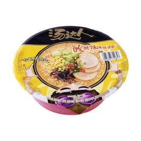 汤达人酸酸辣辣豚骨碗面135克/碗