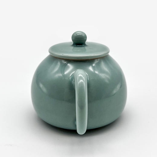 尚唐丨觅青壶 尚粉 弟窑 龙泉青瓷 165ml 12.5*8cm 商品图3