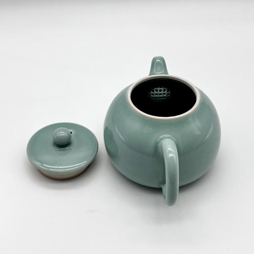 尚唐丨觅青壶 尚粉 弟窑 龙泉青瓷 165ml 12.5*8cm 商品图6