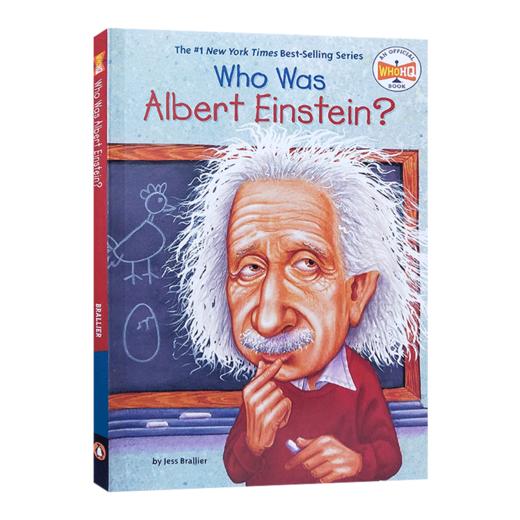 英文原版 Who Was Albert Einstein? 谁是艾伯特 爱因斯坦？ 英文版 进英语原版书籍 商品图1