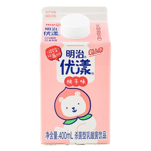明治优漾乳酸菌桃子味400ml 商品图0