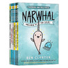 Collins柯林斯 英文原版 Narwhal and Jelly 6-Copy Shrinkwrap 独角鲸和水母漫画6册盒装 儿童英语启蒙绘本 幽默搞笑图画书 英文版 进口英语书籍 商品缩略图0