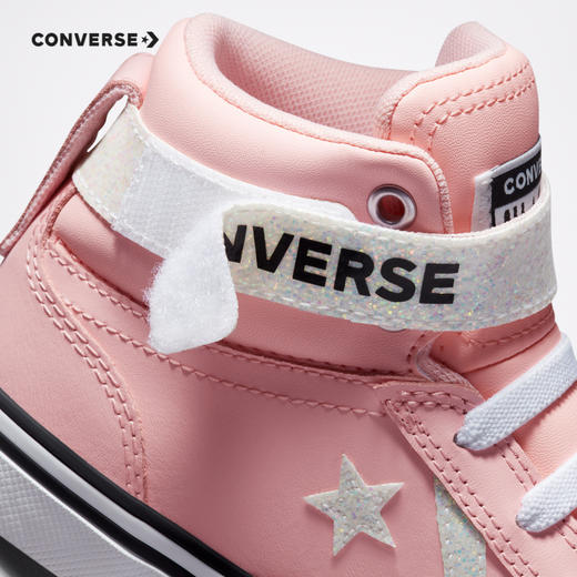CONVERSE 匡威  冬 大童小童 靴子 高帮皮革面料易于清洁舒适保暖 672129C 商品图3