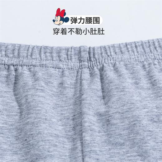 【商场同款】迪士尼童装女童七分打底裤甜美俏皮蕾丝蝴蝶结柔软舒适弹性七分裤 商品图8