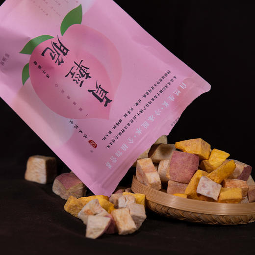 大生哥的纯净无添加冻干桃脆（3袋装） 自然农法种植的桃子 “六零”保证 桃香浓郁 酥脆可口（衡水韵达发货） 商品图4