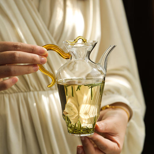 禾器晶彩·君悦套组进口高硼硅耐热玻璃茶杯高档茶具 商品图5