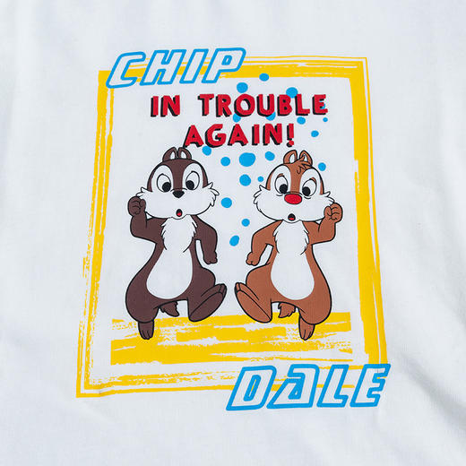 【商场同款】迪士尼童装男童短袖T恤夏季清爽洋气淇淇蒂蒂卡通纯棉上衣帅气 商品图2