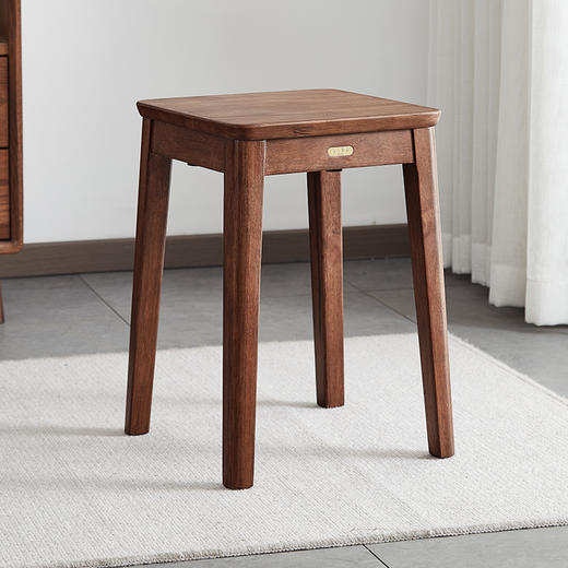 初心| 实木厚实方凳加厚款免安装 商品图9