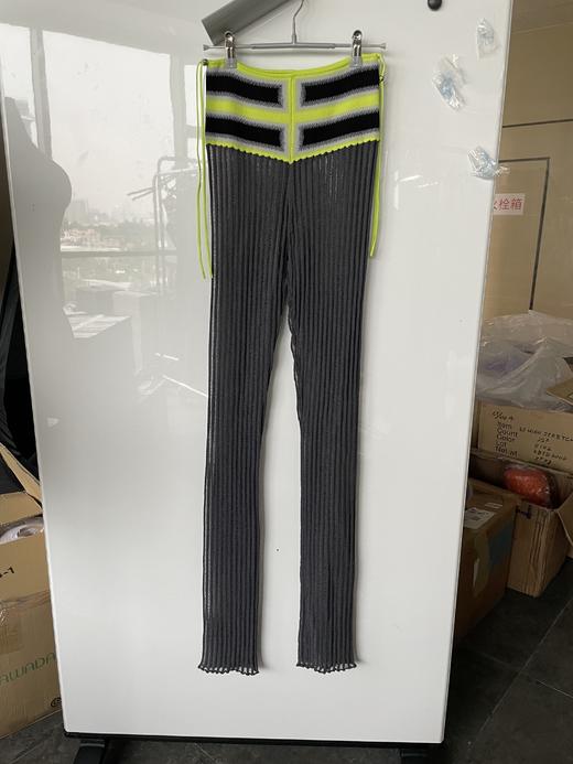 NAN KNITS腰头渐变浮线长裤——SS23新品 商品图1