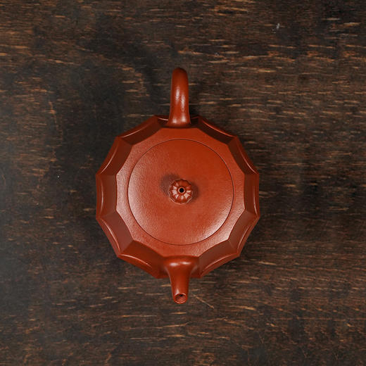 龙德堂陶艺 汤宣武制 《花开月正圆》原矿大红袍 220cc 库存请咨询客服 商品图3