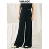 VIMAGE纬漫纪春季新款宽松休闲简约气质阔腿裤V1905509 商品缩略图5