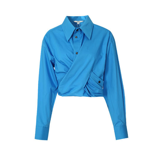 VIMAGE纬漫纪春季新款收腰X型显瘦通勤衬衣V1909523 商品图4