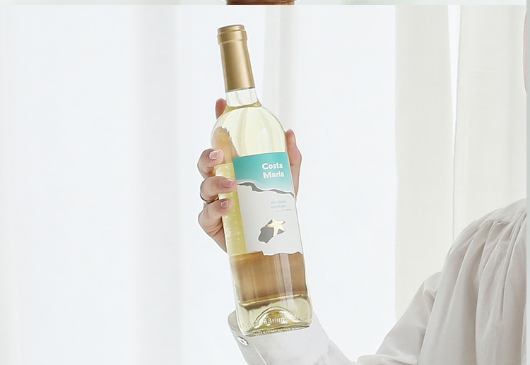 【优惠平价】玛丽亚海之情半甜白葡萄酒750ml*6，限时赠送海马刀*1