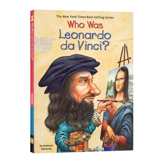 英文原版 Who Was Leonardo da Vinci? 谁是列奥纳多 达芬奇？ 英文版 进口英语原版书籍 商品图1