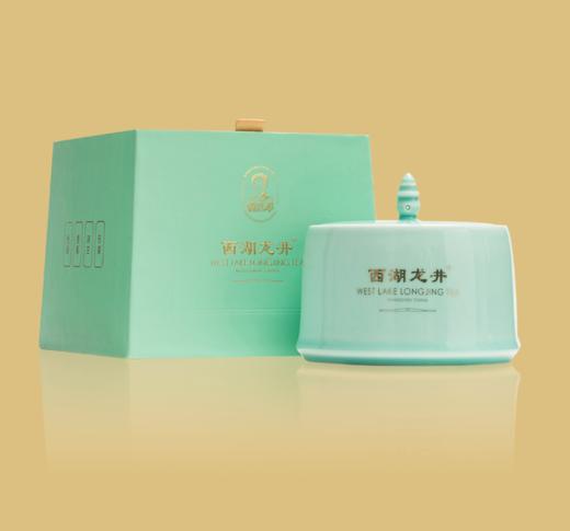 明前茶2023西湖龙井西湖春绿礼盒【核心龙坞产区】茶叶 商品图0