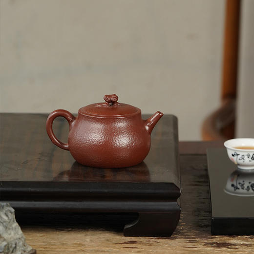 龙德堂陶艺《捶金·四大名园系列之留园》原矿紫朱泥 200cc 库存请咨询客服 商品图2