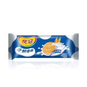 优冠牛奶香脆酥性饼干(纯正牛奶味)100克/袋