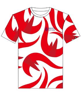 严素跑步TEE,香港科大HKUST商学院校友定制跑步TEE红白火鸟短袖T恤 速干快干 严素态度 团队定制 香港科技大学20250802