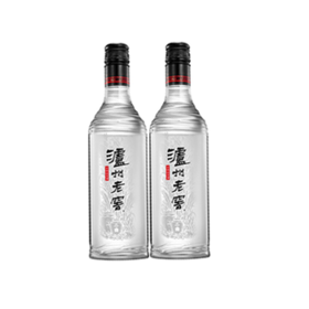 【酒厂直营】42度 泸州老窖黑盖二曲酒 250ml*2  泸州老窖官方旗舰店