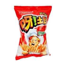 好丽友-呀!土豆薯条(番茄酱味) 70克/袋