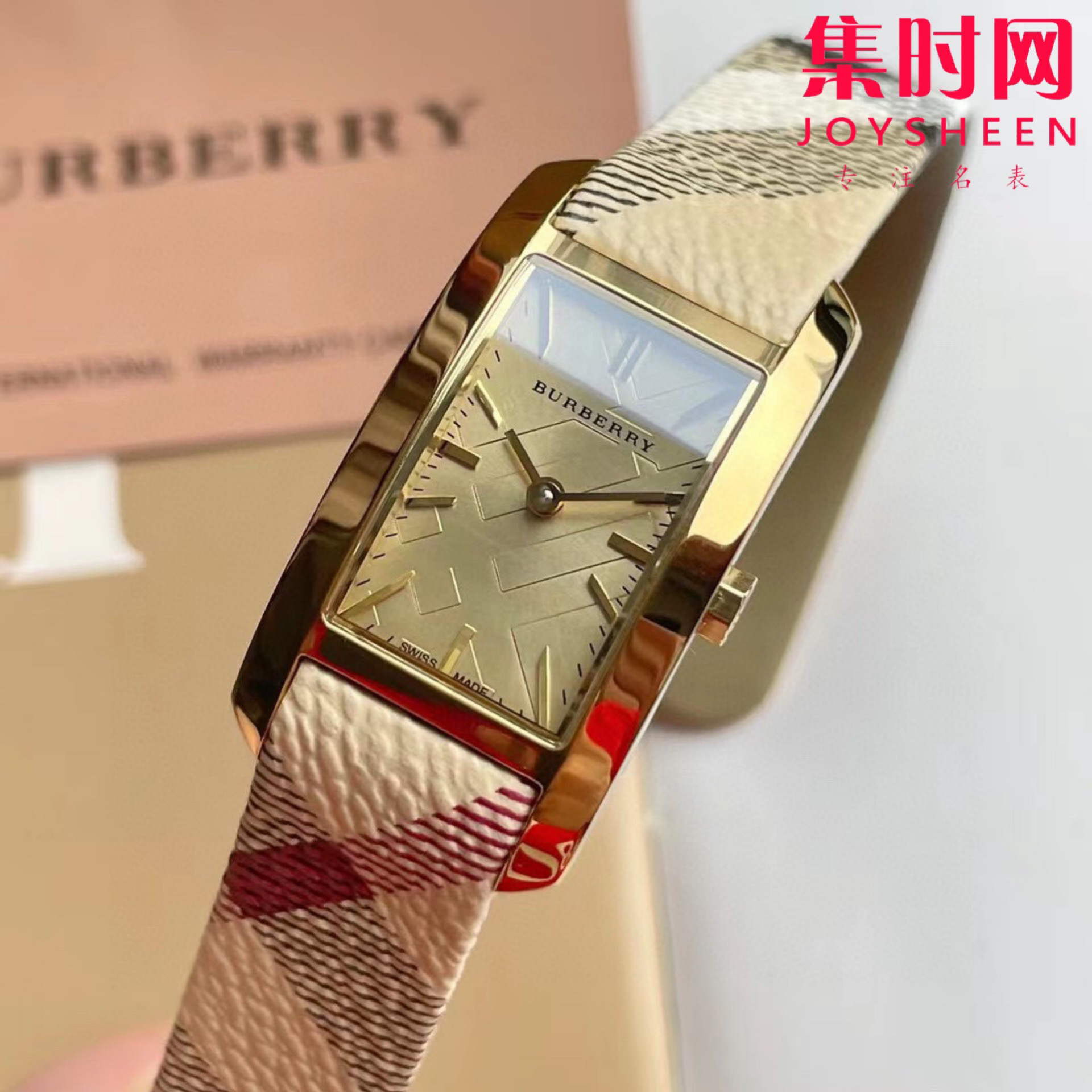 原单巴宝莉bu9509女士石英腕表 小号款