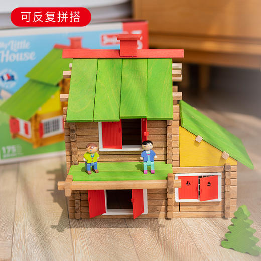 Vilac 建构积木房屋 法国玩具 商品图5