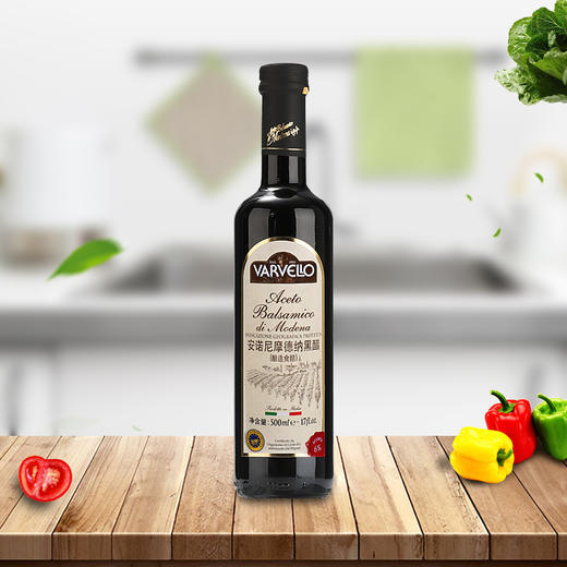 【中欧班列精选】意大利安诺尼摩德纳黑醋 原装进口食用沙拉葡萄酒酿造 500ml/1瓶 商品图2