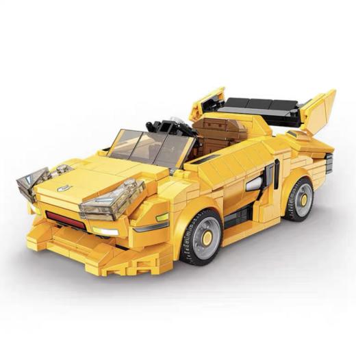 星堡积木 | 猎豹敞篷跑车 | 跑跑卡丁车系列 商品图1